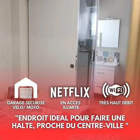 Bed & Breakfast Proche Centre, Gare, Parc, Parking By Maison Bonhage *