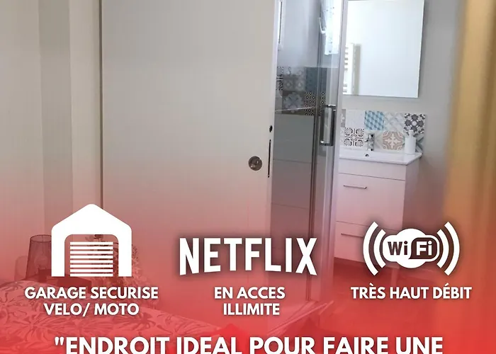 Bed & Breakfast Proche Centre, Gare, Parc, Parking By Maison Bonhage 3*