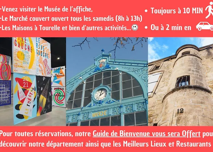 Proche Centre, Gare, Parc, Parking By Maison Bonhage Bed & Breakfast 3*