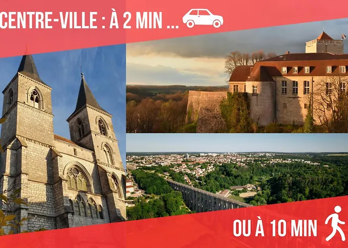 Bed & Breakfast Proche Centre, Gare, Parc, Parking By Maison Bonhage Chaumont (Haute-Marne)